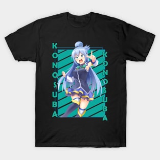 Aqua Kono Subarashii Sekai ni Shukufuku wo Anime T-Shirt